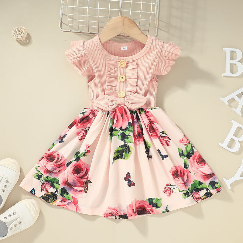 Kids Baby Girls Clothes Summer Girls Dress