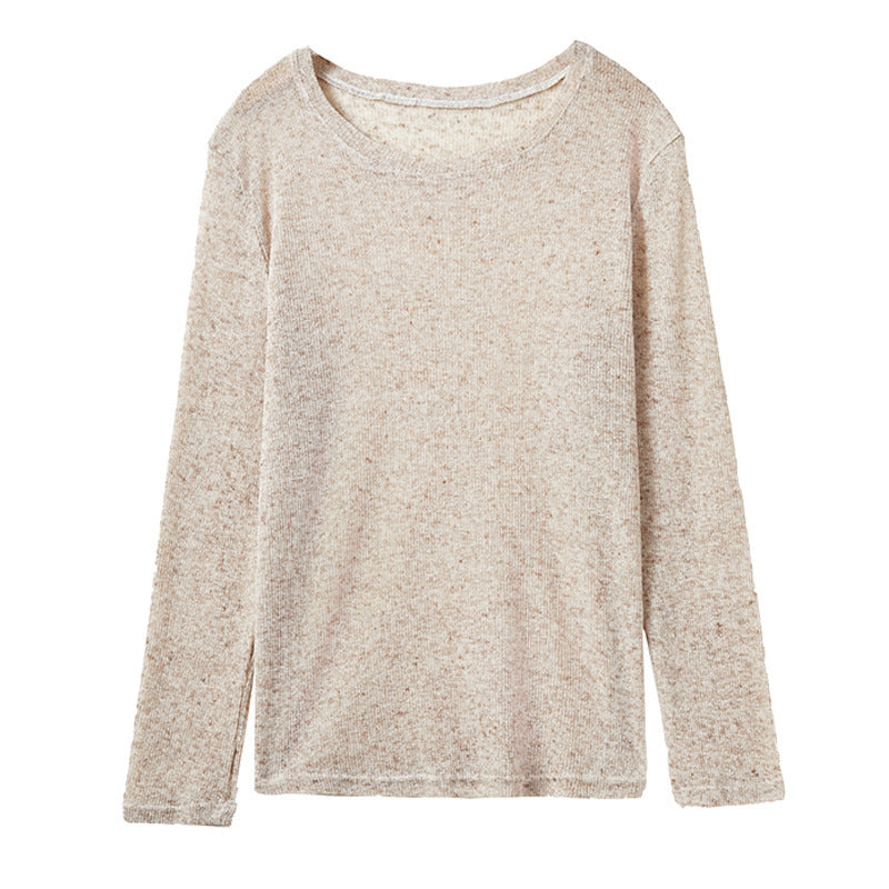 GIRLS & Women's Loose  Style High-grade Long-sleeved T-shirt