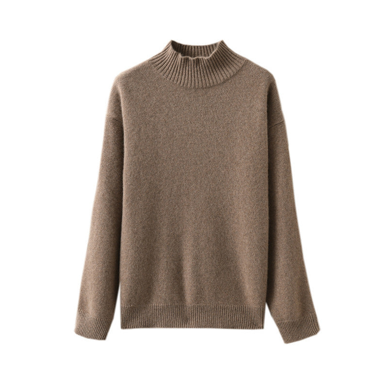 Women's Solid Color sweater FOR WINTER  Casual  Base Layer Sweater