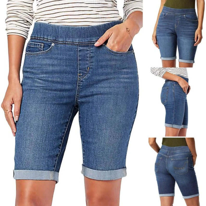 Women's Embroidered Casual Slim Fit DENIM Jeans