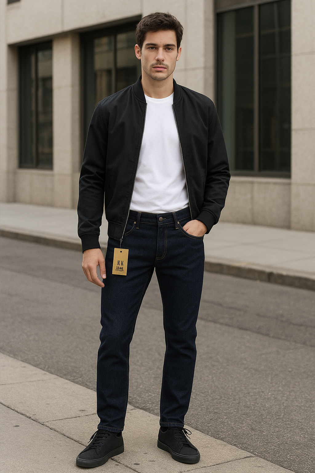 KK BRAND JEANS  PREMIUM DENIM BLEND | SLIM MODERN FIT