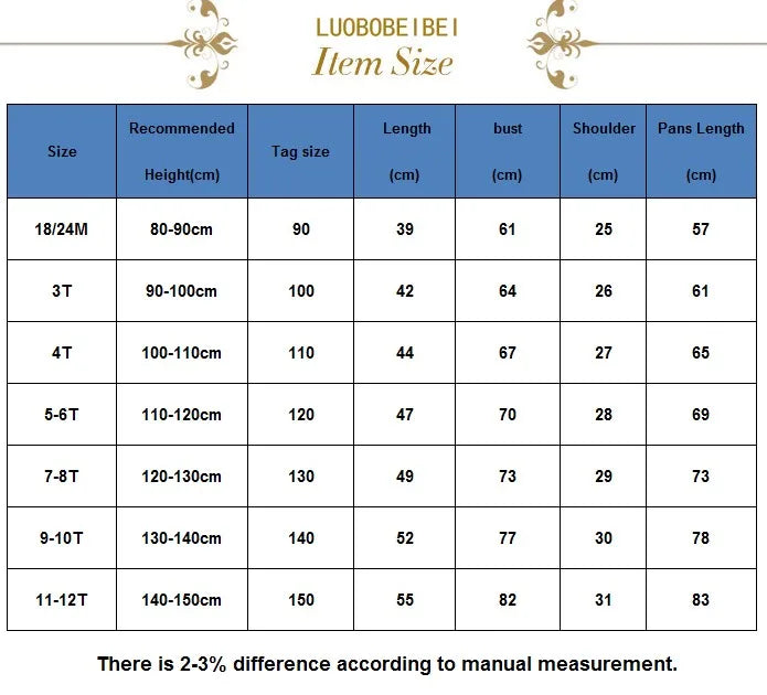 KK BRAND | LITTLE PRINCESS" 3-PIECE FORMAL SUIT FOR GIRLS – COAT, PANTS & INNER SHIRT | PLAID STYLE FOR CEREMONIES &amp; OCCASIONS | 2025