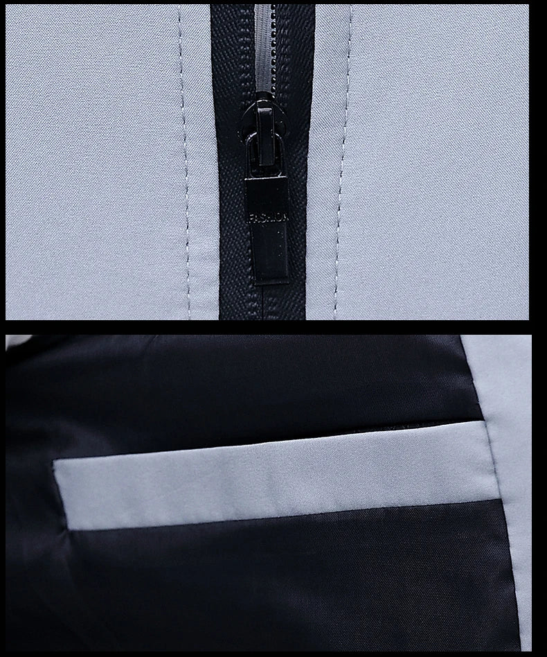 🧥 KK BRAND: Men’s Soft Blend Zip-Up Jacket – Smart Style for Spring  Autumn 2025🧥