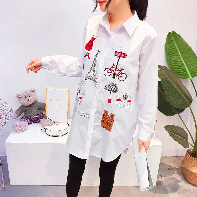 KK BRAND Women's Cotton Linen Short Sleeve Lapel Button-Down Shirt – Summer | 2025