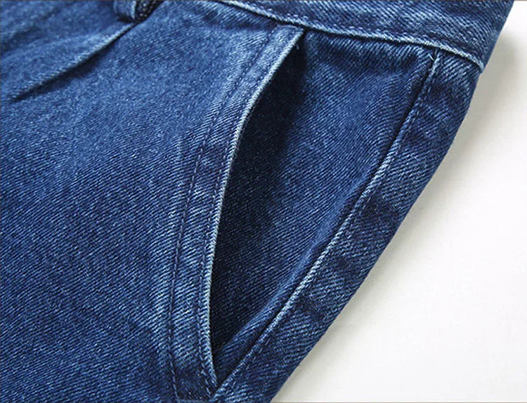 🖤 KK BRAND Men’s High-Waist Loose Fit Stonewashed Jeans – Streetwise Comfort Meets Premium Craftsmanship 🖤 |2025