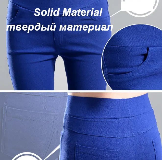 KK BRAND – Women’s High-Waist Stretch Denim Pants | Comfortable &amp; Stylish Everyday Fit | 2025