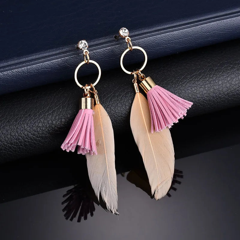 2018 New Cross Imitation Pearl Earrings Long Simple Fashion Earrings Women Wedding Jewelry Boucles D'oreilles Pour Les Femmes