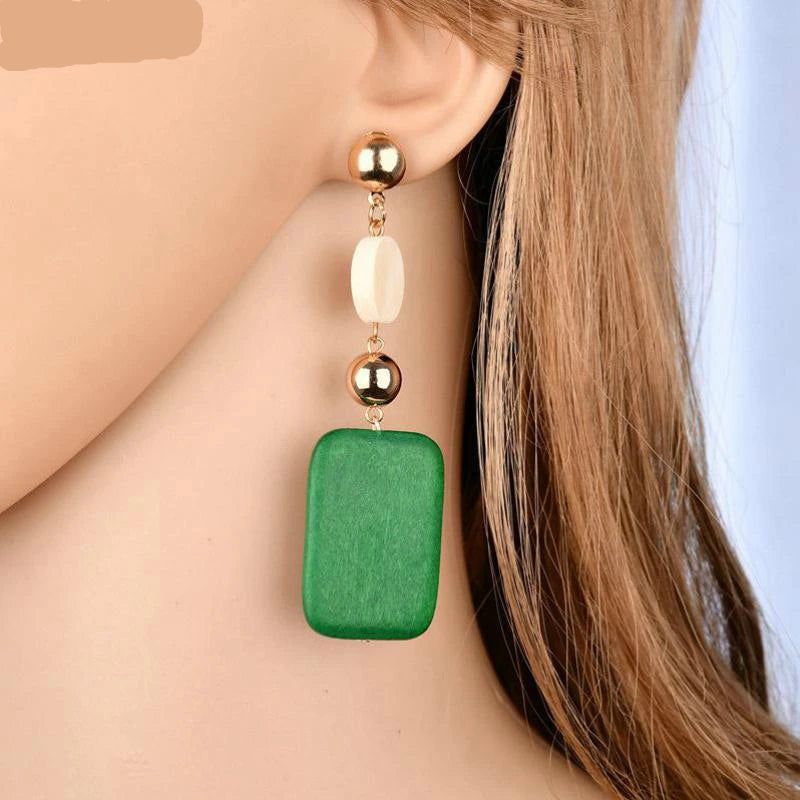 2018 New Cross Imitation Pearl Earrings Long Simple Fashion Earrings Women Wedding Jewelry Boucles D'oreilles Pour Les Femmes