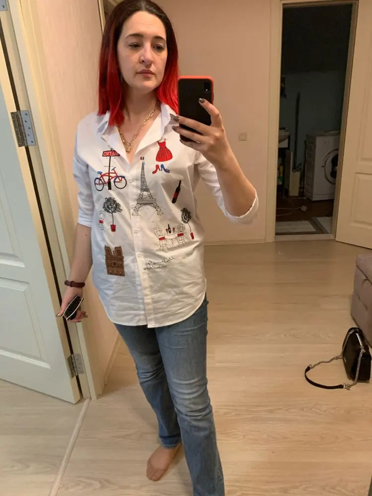 KK BRAND Women's Cotton Linen Short Sleeve Lapel Button-Down Shirt – Summer | 2025