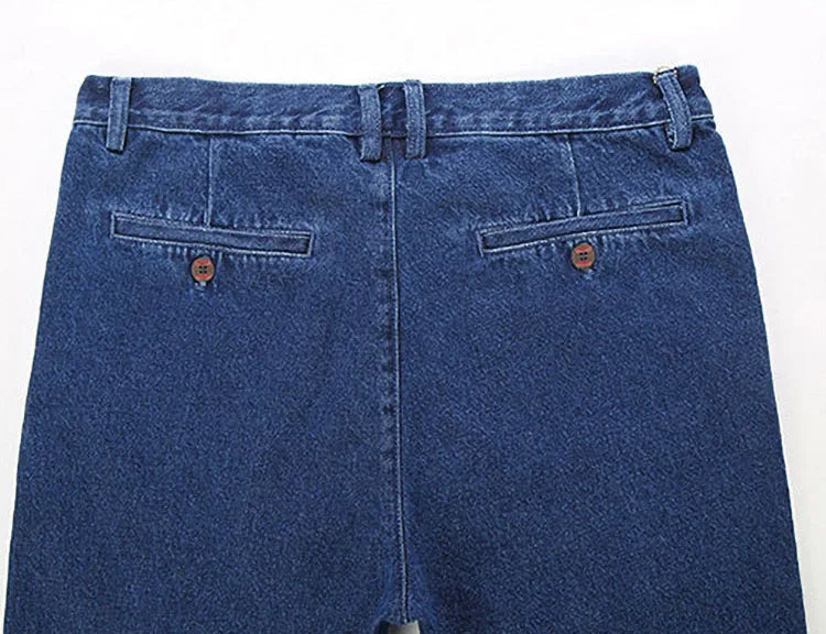 🖤 KK BRAND Men’s High-Waist Loose Fit Stonewashed Jeans – Streetwise Comfort Meets Premium Craftsmanship 🖤 |2025