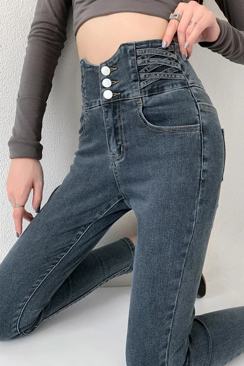 ✨ KK BRAND LIGHTCOLORS DENIM SKINNY DENIM JEANS FOR WOMEN | 2025