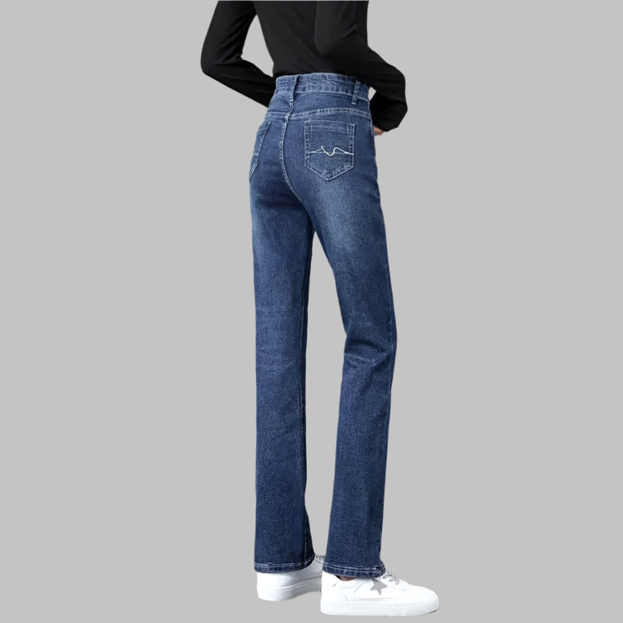 KK BRAND | High-Waisted Winter Denim for Women & GIRLS | SMART SLIM FIT | COTTON-STRETCH BLEND 2025