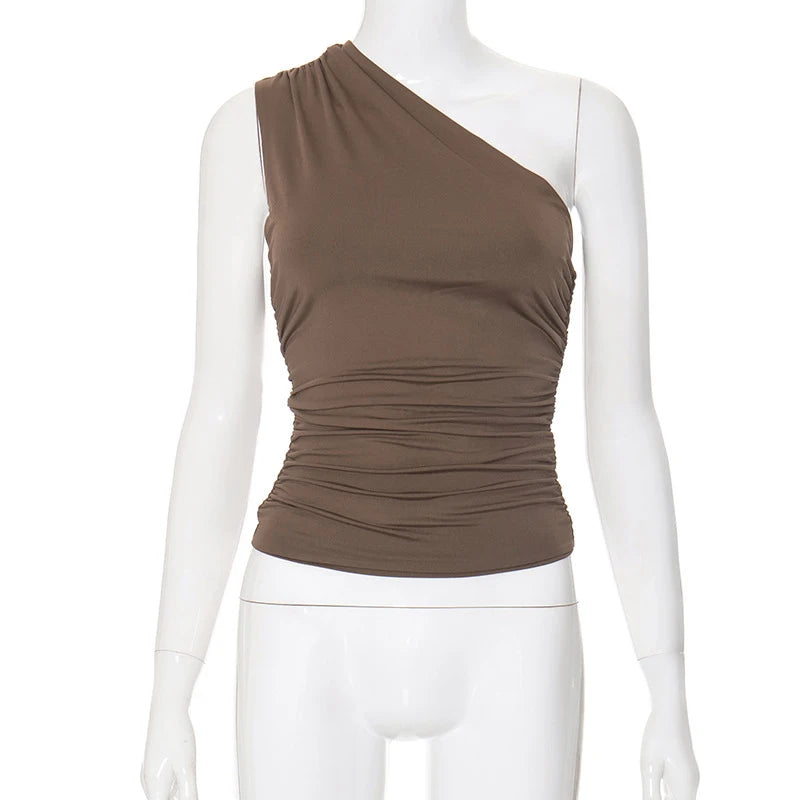 BY KK BRAND – Solid Color Bra Vest Tops  Summer |2025 Collection