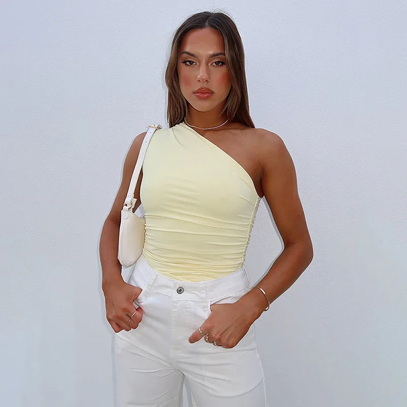 BY KK BRAND – Solid Color Bra Vest Tops  Summer |2025 Collection