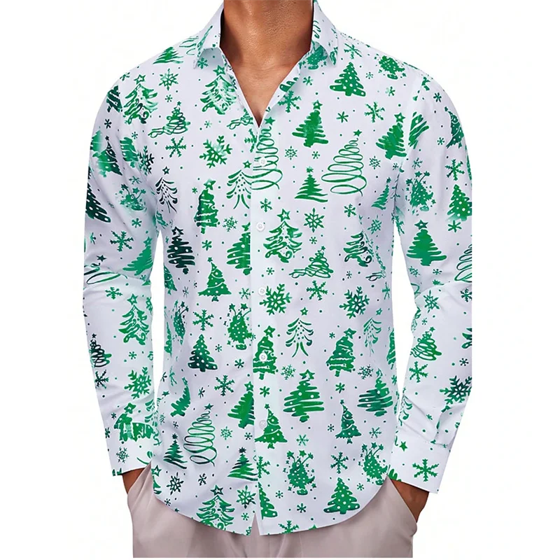 ✨ KK BRAND CONTRAST COLOR 3D PRINTED DRESS SHIRT FOR MEN | DIGITAL RED-WHITE-BLUE PRINT | PC COTTON COMFORT FABRIC | FOUR SEASONS | 2025