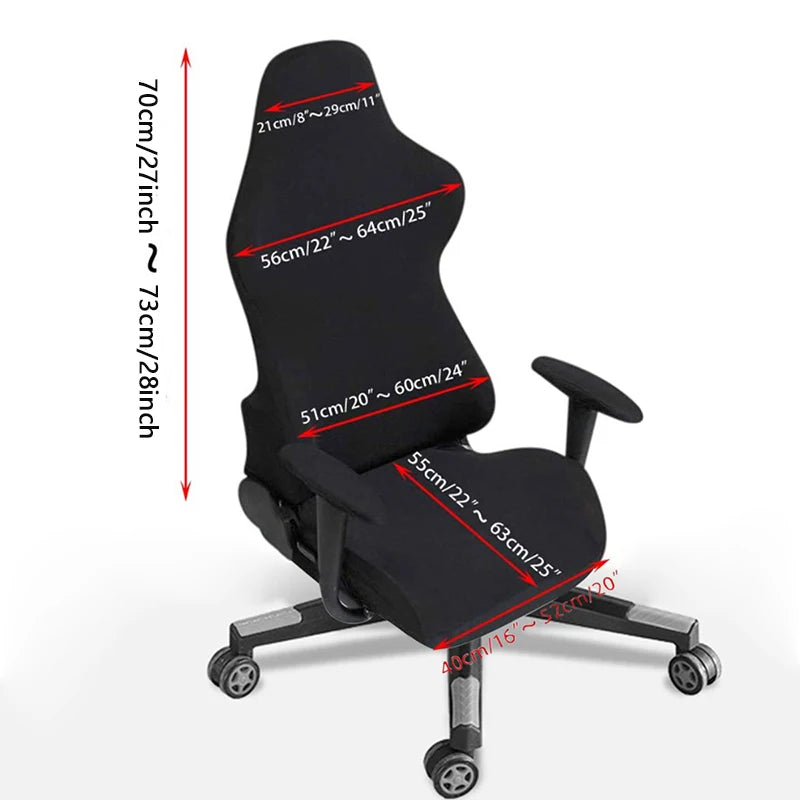 KK BRANDS GAMEING CHAIRS SLIP COVERS  – Wrinkle-Free & Machine Washable YOUR CHAIRS LOOKS GOOD