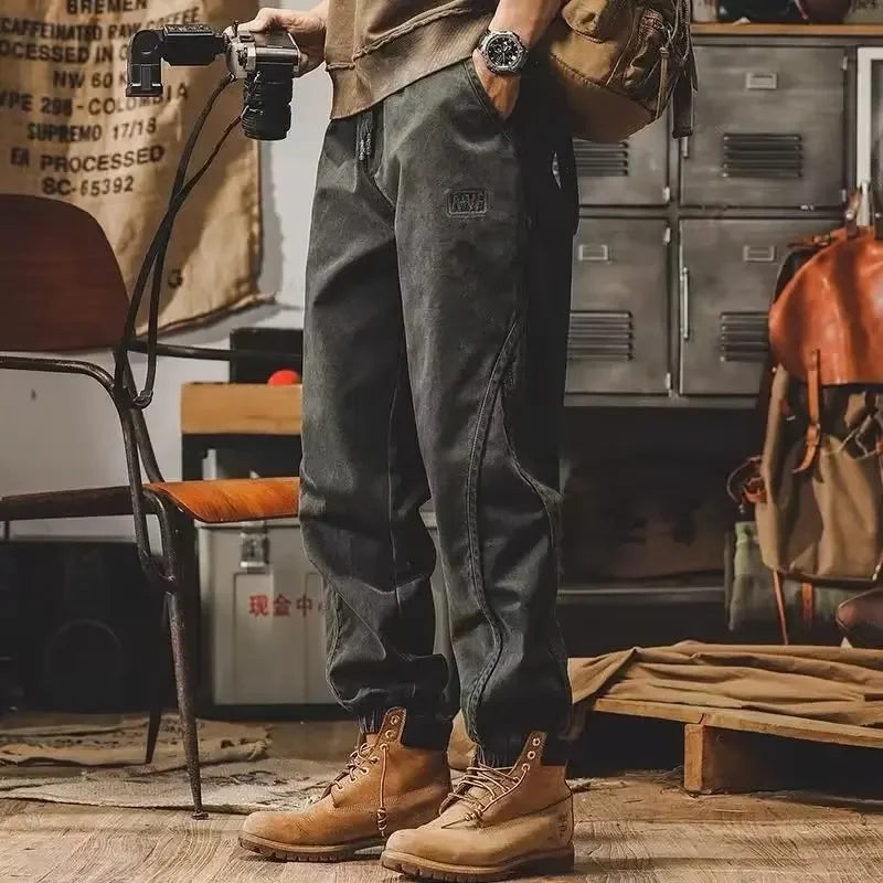 🖤 MEN’S CROSS-PANT STYLE ANKLE-LENGTH TROUSERS – KK BRAND SMART CASUAL EDIT 🖤Workwear Pants Men's 2025 Spring New Fashion Designer Loose Fitting