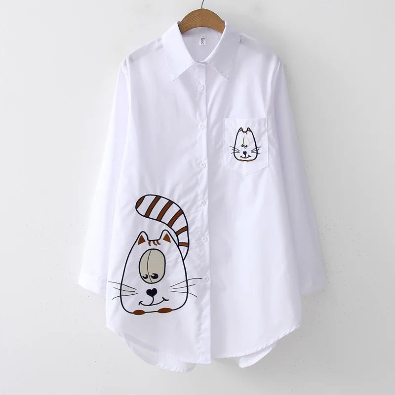 KK BRAND Women's Cotton Linen Short Sleeve Lapel Button-Down Shirt – Summer | 2025