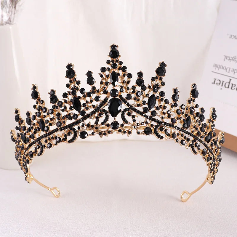 KK BRAND – Baroque Rose Gold Bridal Tiara Crown Luxury Crystal Diadem for Weddings, Pageants &amp; Special Occasions| 2025