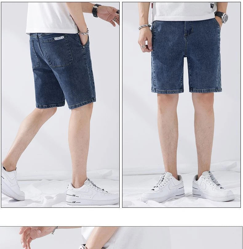 🔷 KK BRAND – Men’s Denim Comfort Shorts Effortlessly casual. Perfectly cut. Seriously comfortable 2025