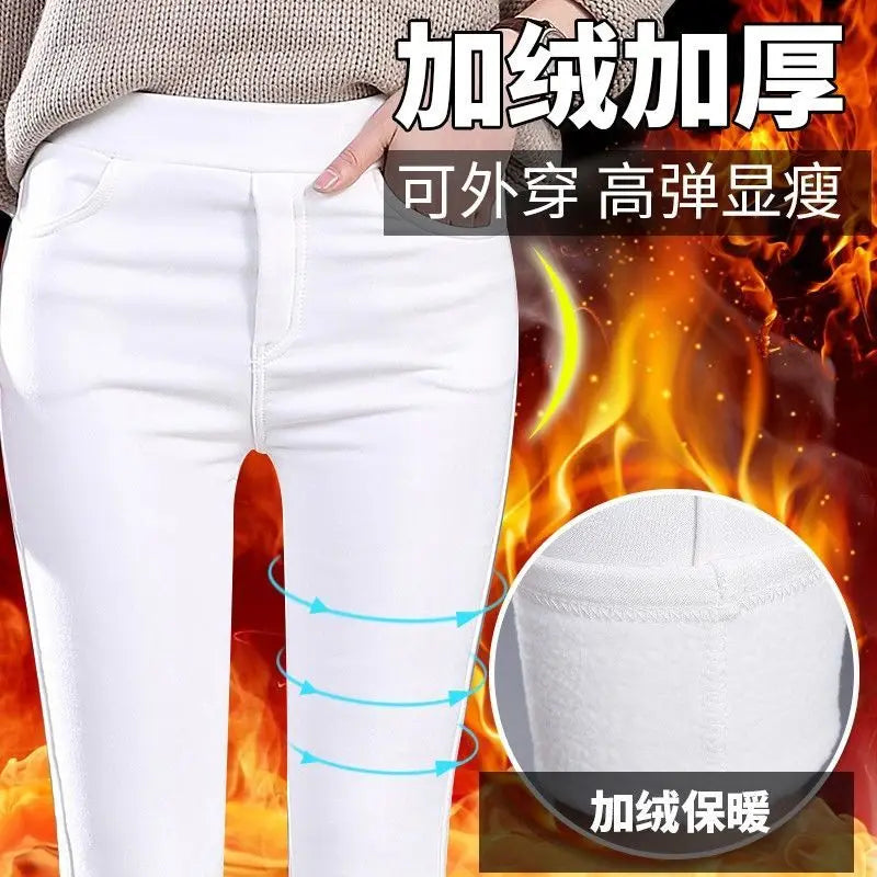 KK BRAND | Women’s Low-Waist Stylish Denim Pants | Slim Fit Batik-Inspired Comfort for Everyday Wear | 2025