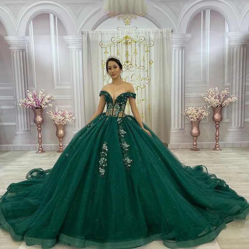 ✨KK BRAND | ELEGANT CRYSTAL TULLE BALL GOWN – KK BRAND SIGNATURE EDITION | 2025