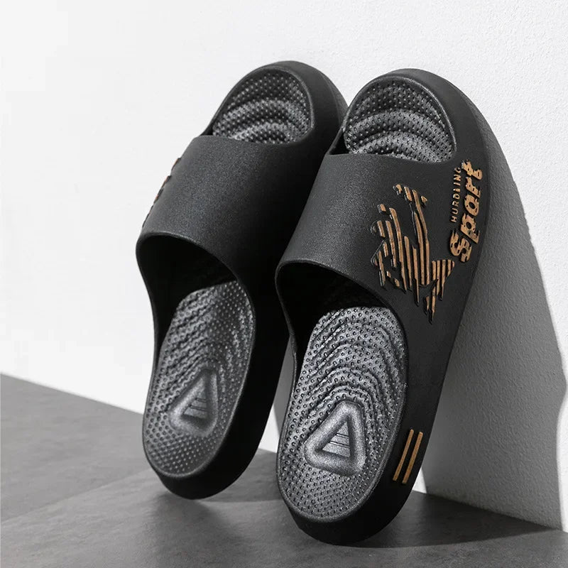 🧘♀️ KK BRAND – Solid PVC Slippers Lightweight Comfort, Street-Ready Vibe Beach Couple Slippers🧘♀️ 2025