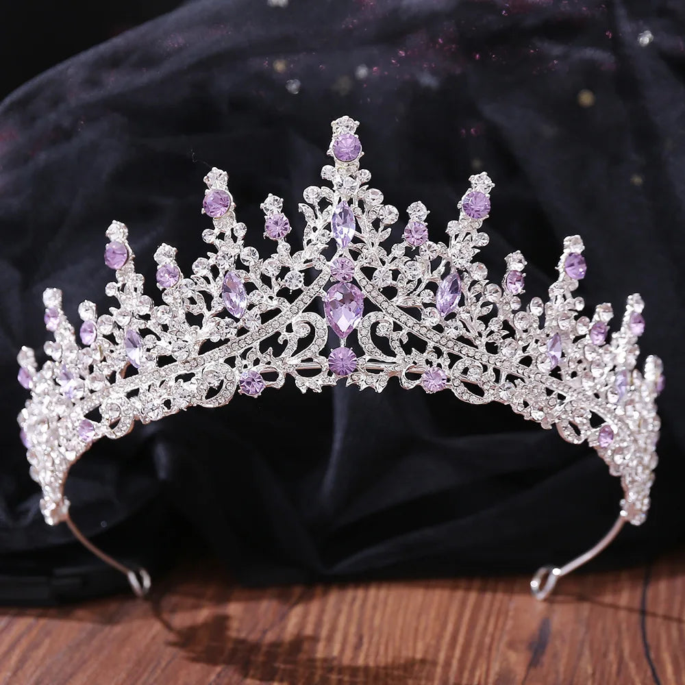 KK BRAND – Baroque Rose Gold Bridal Tiara Crown Luxury Crystal Diadem for Weddings, Pageants &amp; Special Occasions| 2025