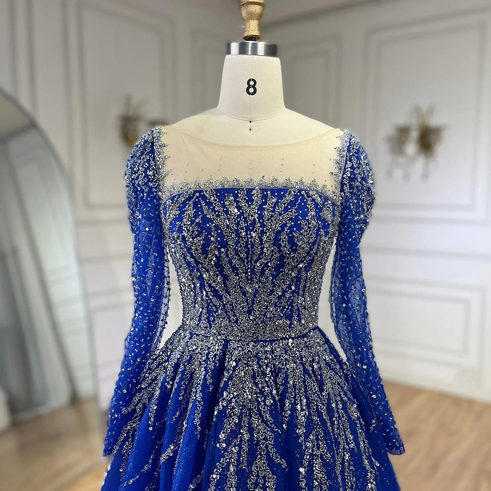 💫 Exquisite Full-Sleeve Tulle A-Line Dress – KK BRAND Signature Elegance  women and girls who appreciate timeless beauty. 2025