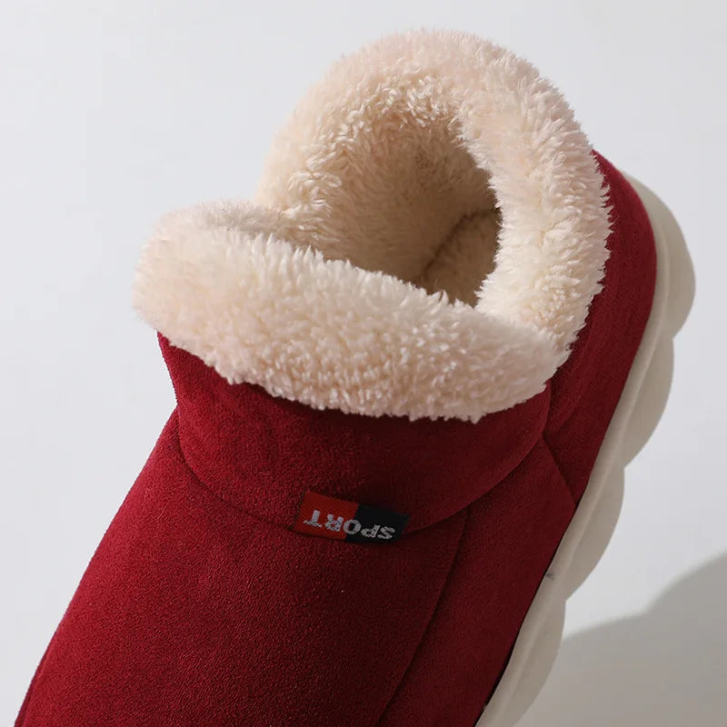 KK BRAND – 2025 Men’s Fluffy Plush Slippers Classic Style, Maximum Warmth | 2025