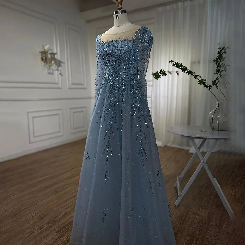 💫 Exquisite Full-Sleeve Tulle A-Line Dress – KK BRAND Signature Elegance  women and girls who appreciate timeless beauty. 2025