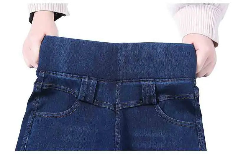 ✨ KK BRAND HIGH-WAISTED STRETCH DENIM JEANS FOR WOMEN | SPRING 2025