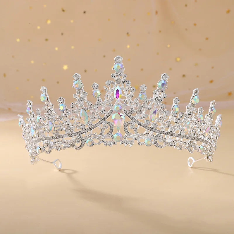 KK BRAND – Baroque Rose Gold Bridal Tiara Crown Luxury Crystal Diadem for Weddings, Pageants &amp; Special Occasions| 2025