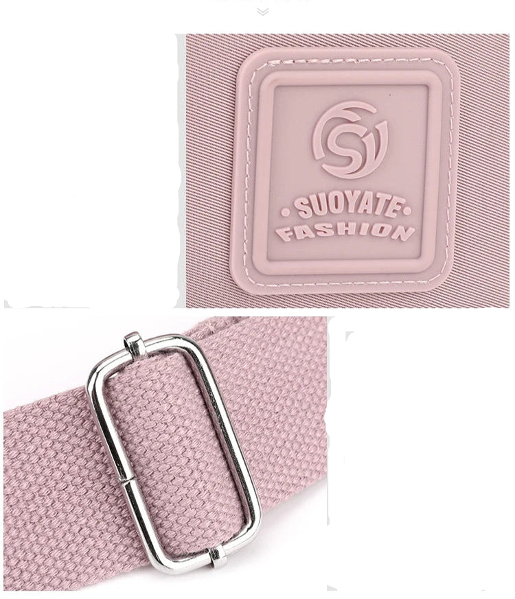 👜 KK BRAND – Leather-Nylon Shoulder Tote Bag Where Elegance Meets Everyday Function 2025