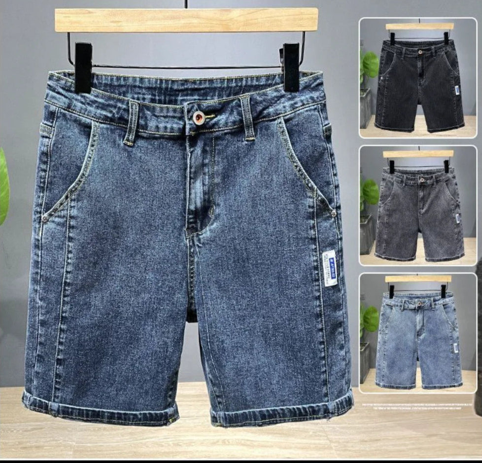 🔷 KK BRAND – Men’s Denim Comfort Shorts Effortlessly casual. Perfectly cut. Seriously comfortable 2025
