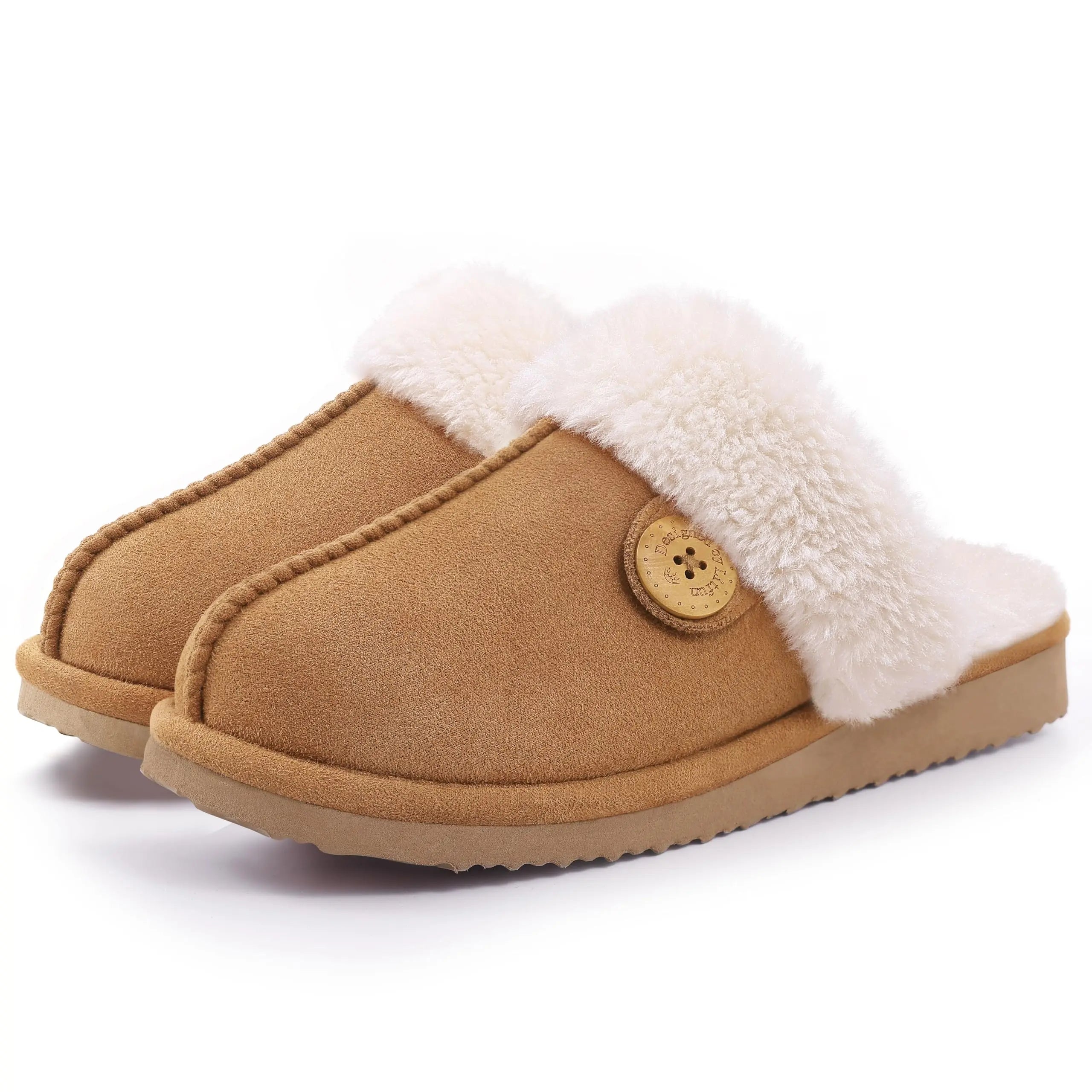 KK BRANDS WOMEN'S FAUX FUR SLIPPERS – COZY INDOOR STYLE WITH LUXE COMFORT | 2025