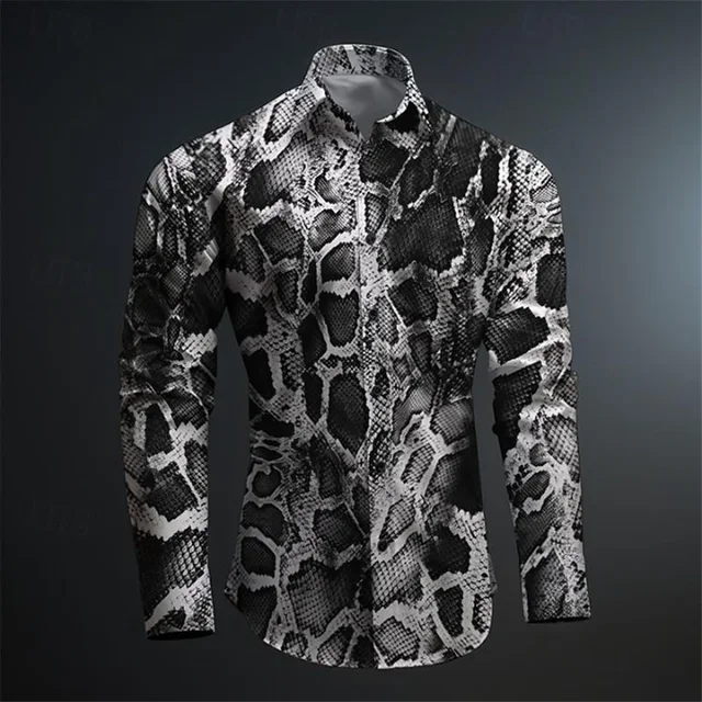 👔 KK BRAND | MEN’S MULTI-COLOR DIGITAL 3D PRINT SHIRT – | 2025 EDITION