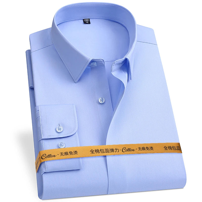 KK BRAND FULL-LINED MEN’S BODY-FIT DRESS SHIRT – SPRING 2025 EDITION