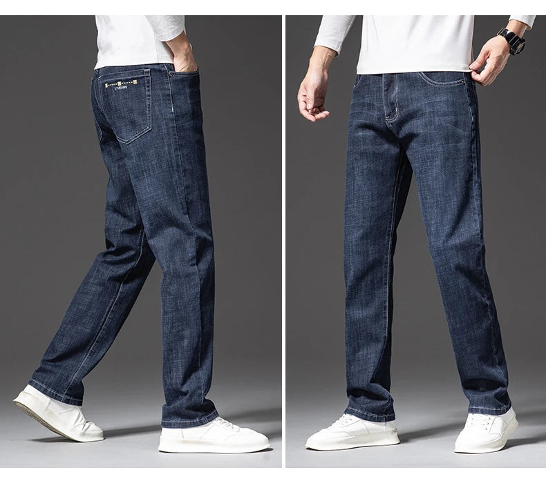 🖤 KK BRAND Men’s Loose Fit Straight Denim Jeans – Rugged Style Meets Everyday Comfort 🖤 | 2025