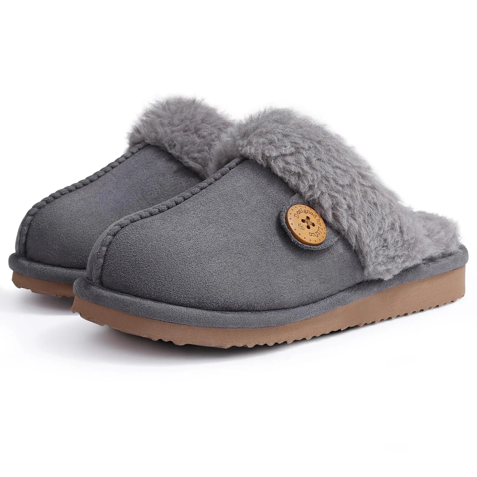 KK BRANDS WOMEN'S FAUX FUR SLIPPERS – COZY INDOOR STYLE WITH LUXE COMFORT | 2025