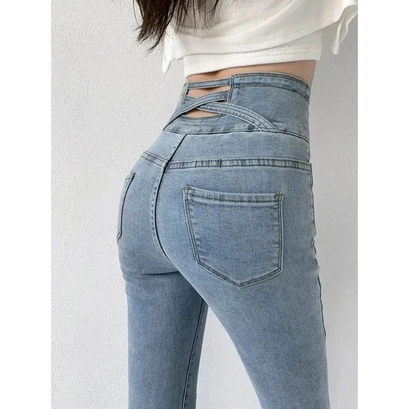 ✨ KK BRAND LIGHTCOLORS DENIM SKINNY DENIM JEANS FOR WOMEN | 2025
