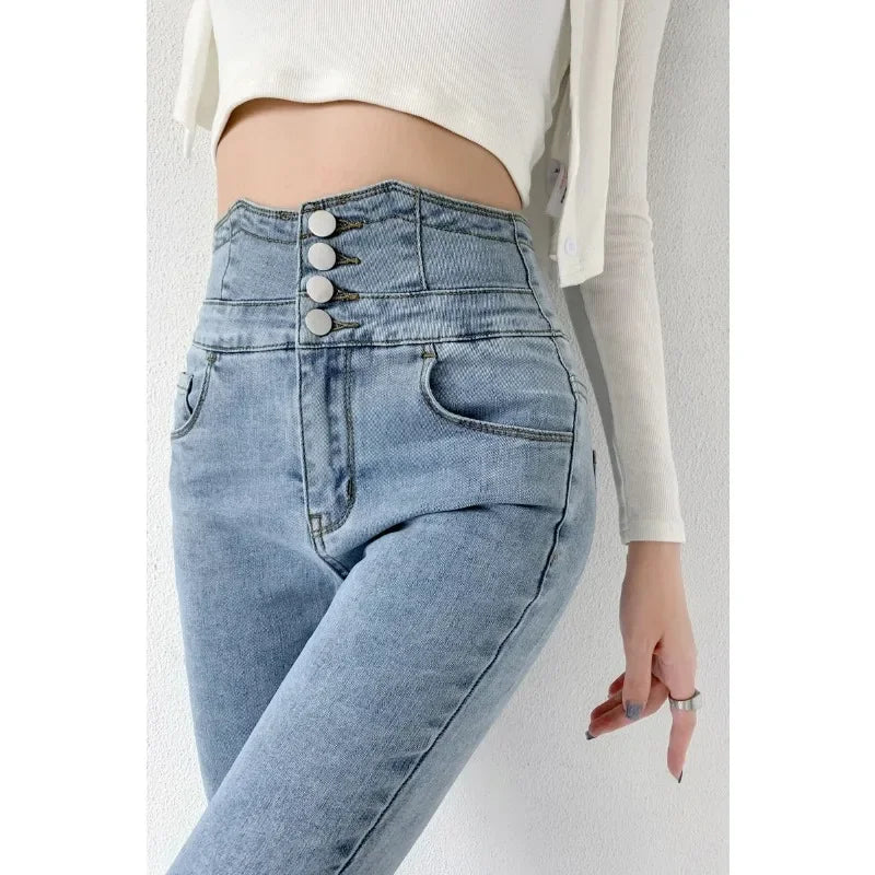 ✨ KK BRAND LIGHTCOLORS DENIM SKINNY DENIM JEANS FOR WOMEN | 2025