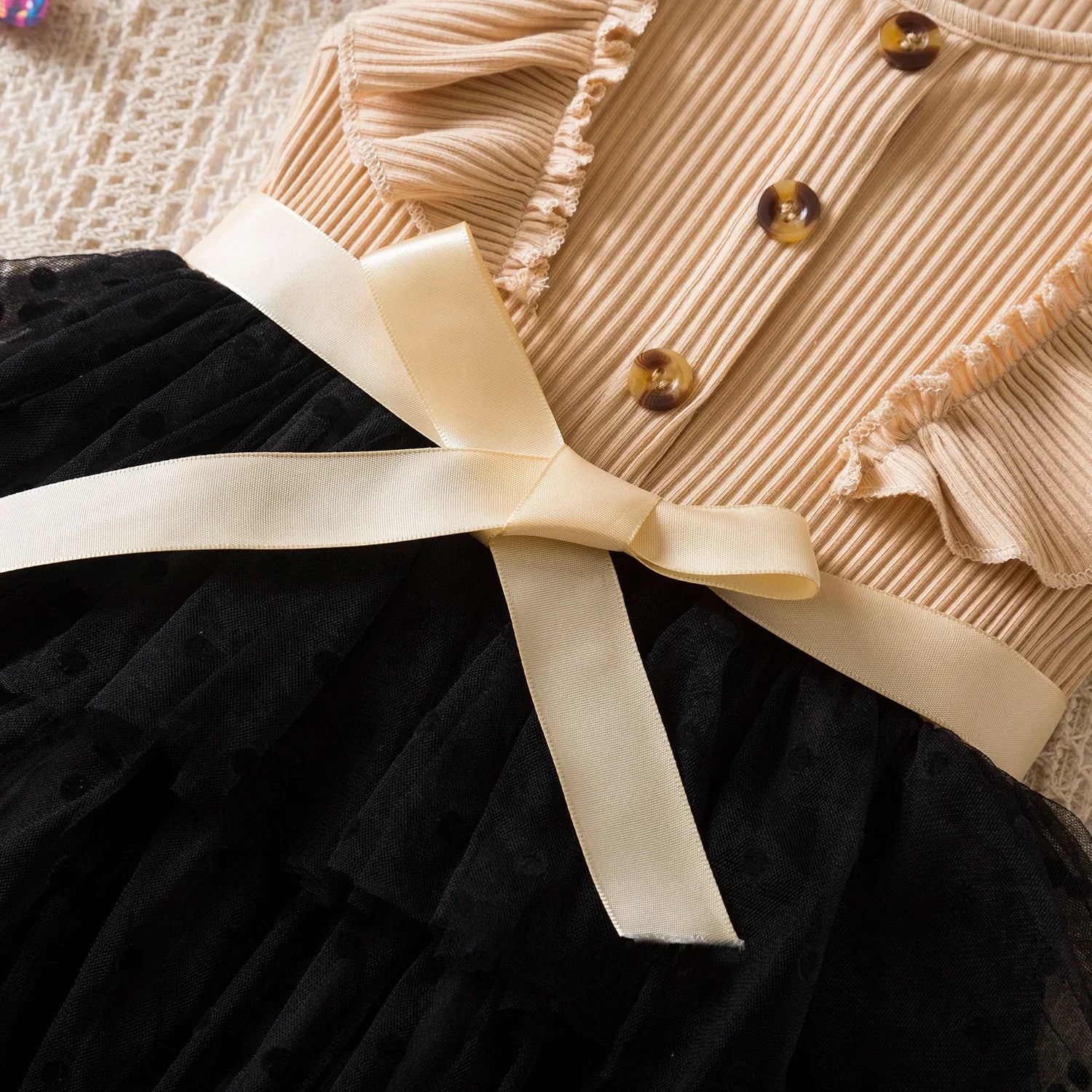 KK BRAND BLACK & PINK SKIRT + SHIRT SET FOR BABY GIRLS | SUMMER & SCHOOLWEAR STYLE | AGES 1–3 YEARS | 2025