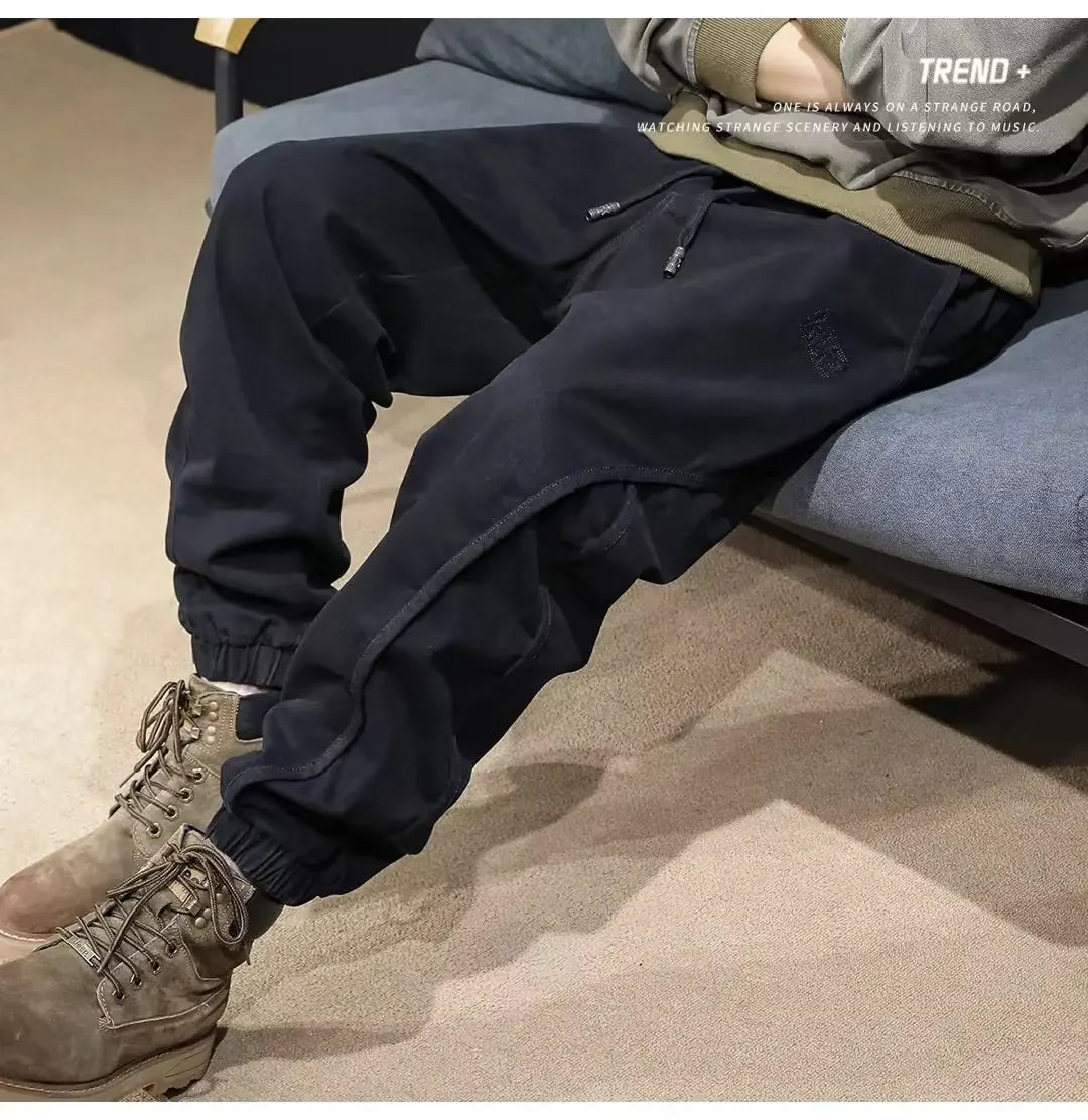 🖤 MEN’S CROSS-PANT STYLE ANKLE-LENGTH TROUSERS – KK BRAND SMART CASUAL EDIT 🖤Workwear Pants Men's 2025 Spring New Fashion Designer Loose Fitting