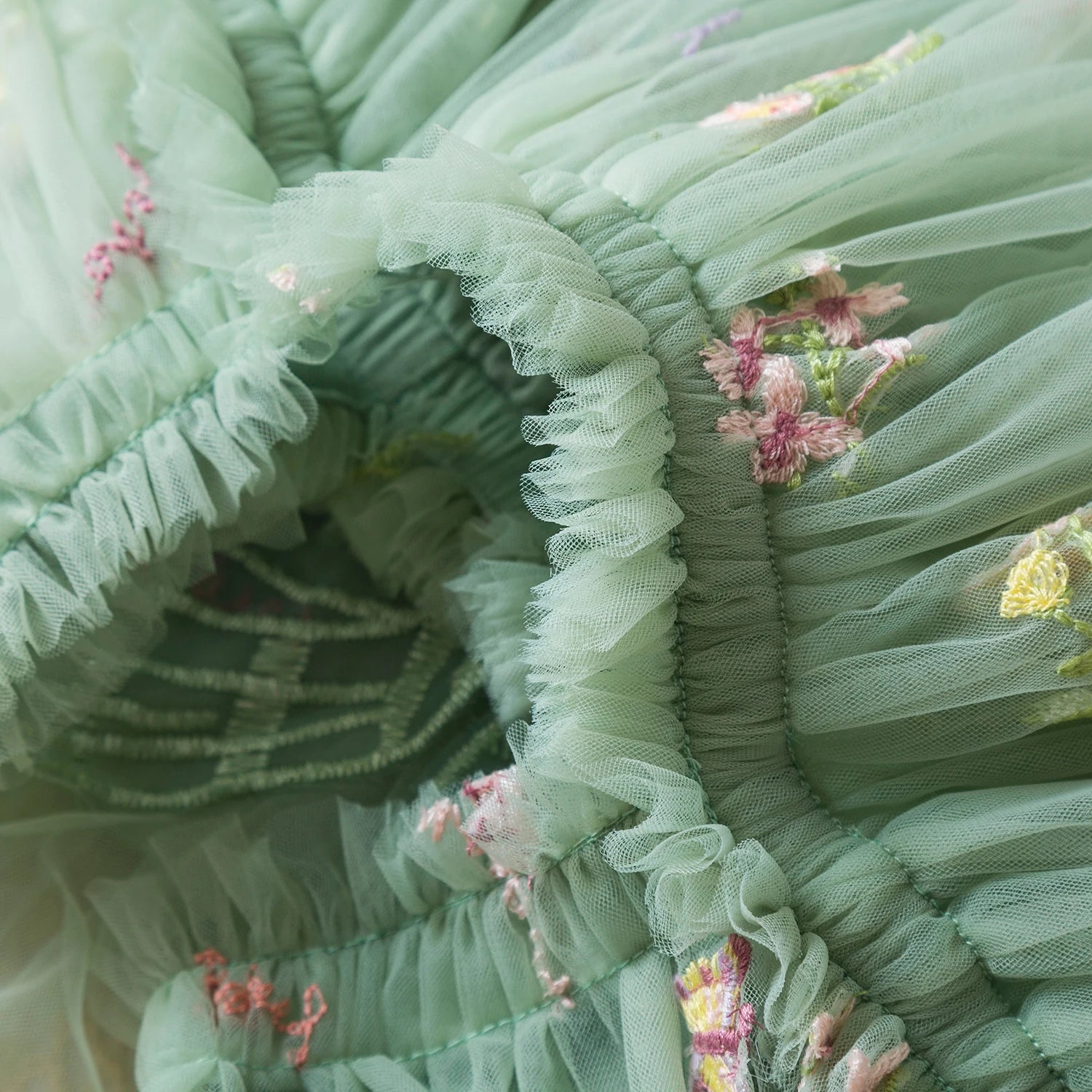 Little Princess Backless Embroidered Dress – Spring Ball Gown by KK BRAND 2025