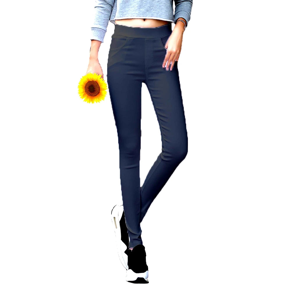 KK BRAND – Women’s High-Waist Stretch Denim Pants | Comfortable &amp; Stylish Everyday Fit | 2025