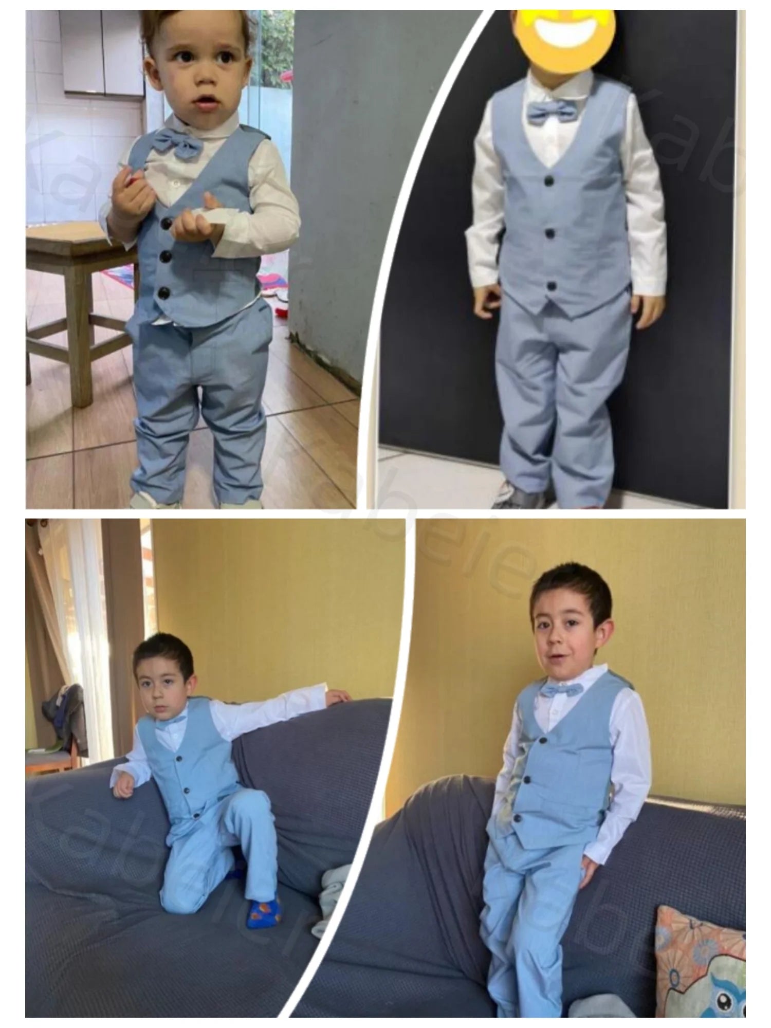 👔 Kids Boy Gentleman 4-Piece Clothing Set – Formal Style for Little Gentlemen .STYLISH DRESS FOR KIDS   2025