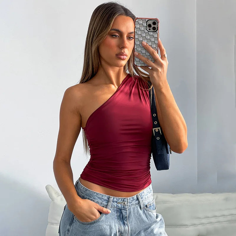 BY KK BRAND – Solid Color Bra Vest Tops  Summer |2025 Collection