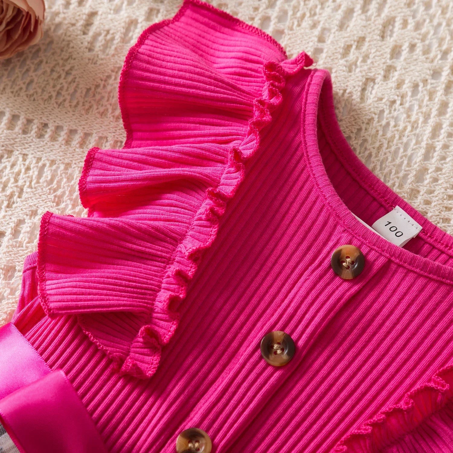 KK BRAND BLACK & PINK SKIRT + SHIRT SET FOR BABY GIRLS | SUMMER & SCHOOLWEAR STYLE | AGES 1–3 YEARS | 2025