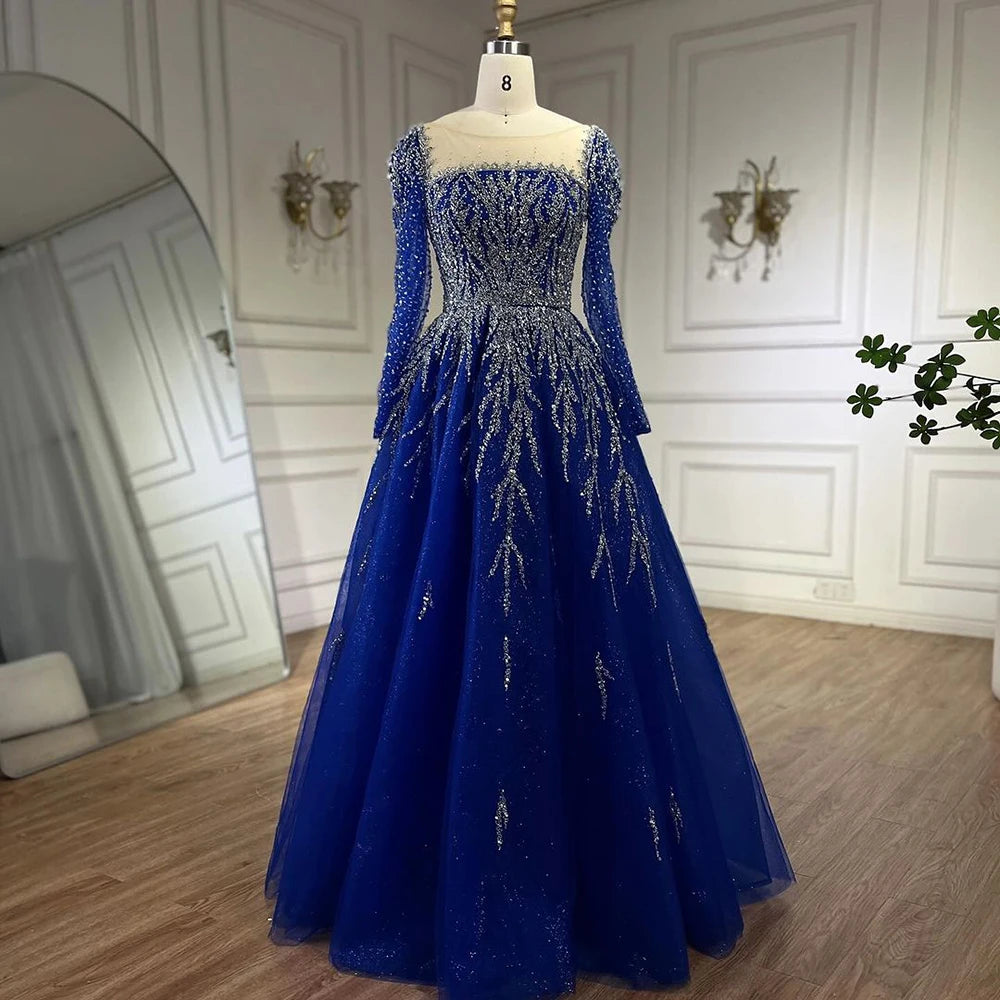 💫 Exquisite Full-Sleeve Tulle A-Line Dress – KK BRAND Signature Elegance  women and girls who appreciate timeless beauty. 2025